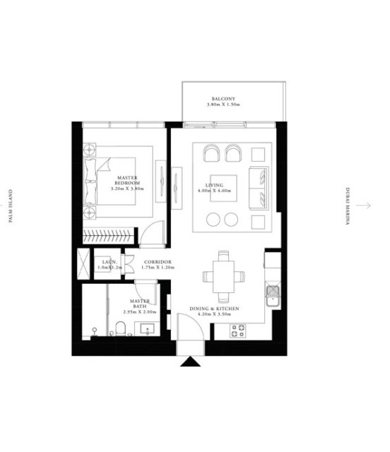 1 bedroom