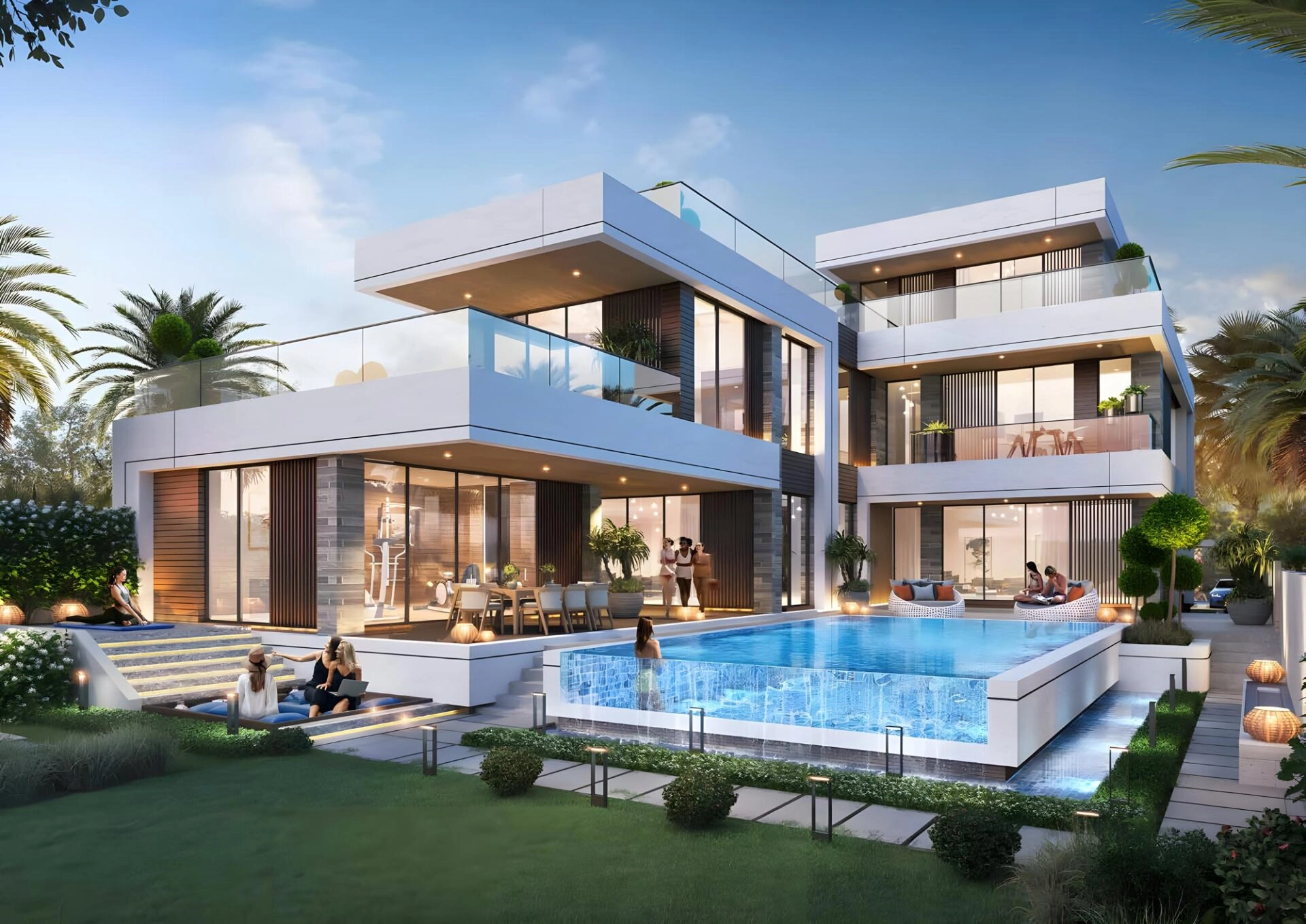 6-спальный особняк в Damac Lagoons Morocco от застройщика Damac Properties  | Top Address