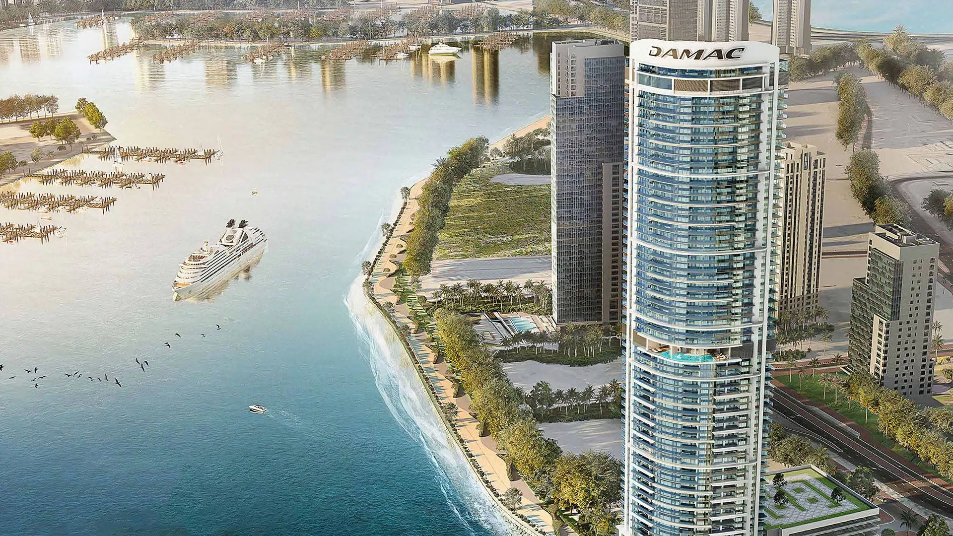 ЖК Harbour Lights в Dubai Maritime City | Продажа от Damac